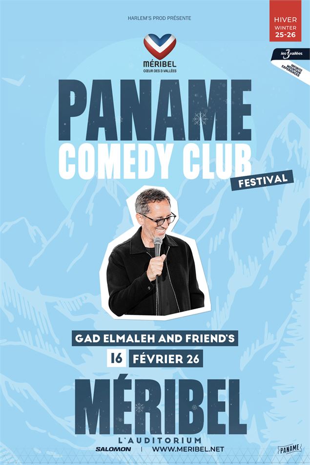 Paname Comedy Club Méribel : GAD and friends_Méribel