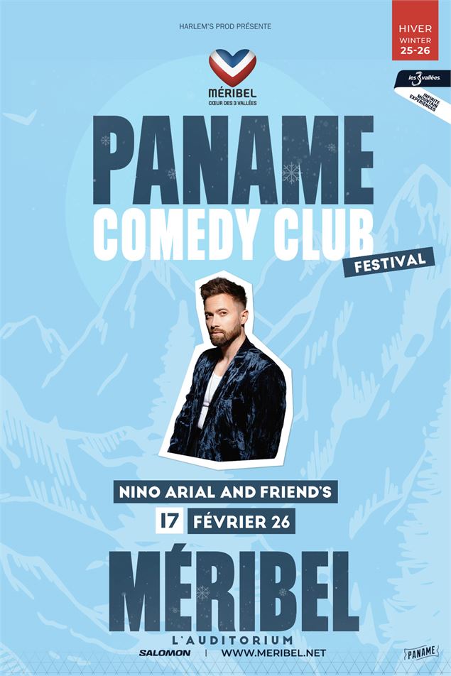 Paname Comedy Club Méribel : Nino Arial and friends_Méribel