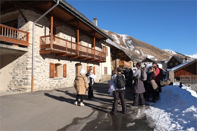 Visite guidée de St Sorlin d'Arves - S. Perez - www.fondation-facim.fr