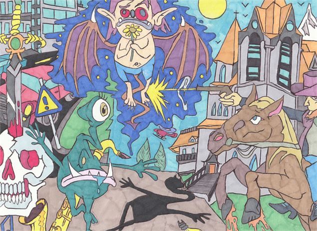 Exposition de dessins de Rémi Nadau_Morillon - Rémi nadau