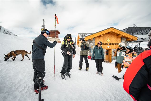 Pisteur Académie, par Arcabulle_Les Arcs - Y. ALLEGRE