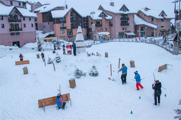Archery Tag à Valmeinier - Erwan Madec