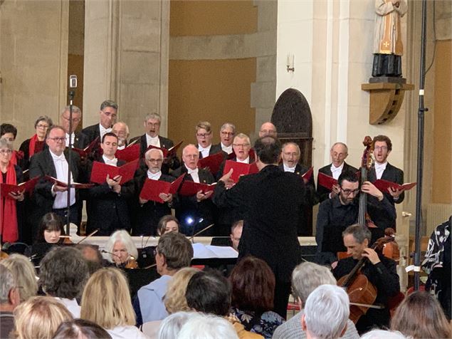 Concert en 2025 à l'église Notre-Dame d'Aix-les-Bains - Cercle Philhramonique de Chambéry