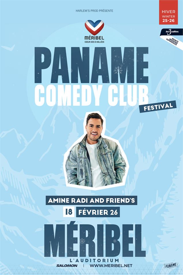 Paname Comedy Club Méribel : Amine Radi and friends_Méribel