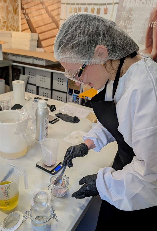 Atelier de fabrication de savon - Stéphane Godin