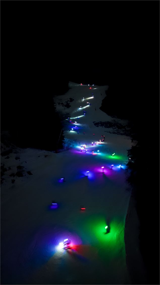 Grande Descente aux Flambeaux_Saint-Gervais-les-Bains - Marine Eveillard