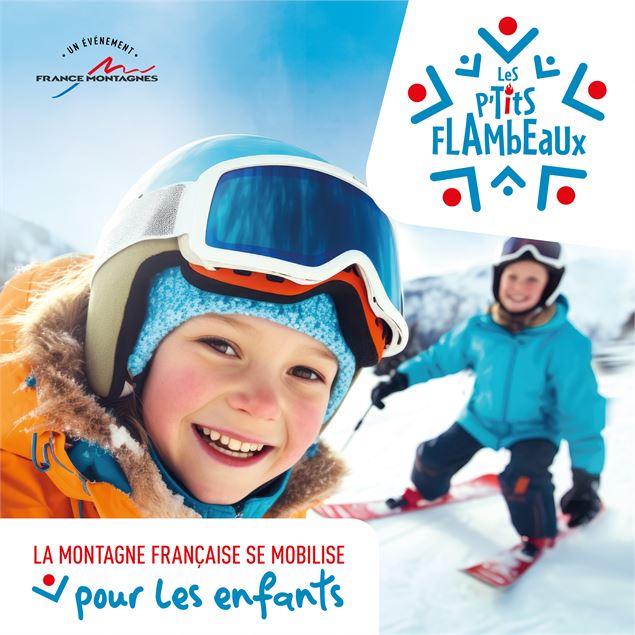 Descente aux flambeaux ESF nationale - les p'tits flambeaux_Les Saisies