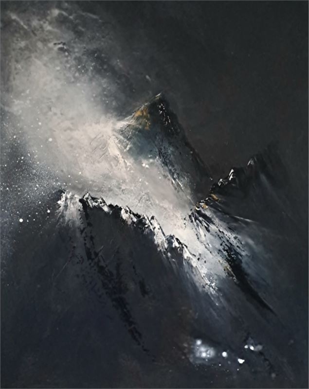 Exposition de Linday JAY - Aquarelles et Peintures à l'huile - Galerie d'art Barbara Thollot_Samoëns