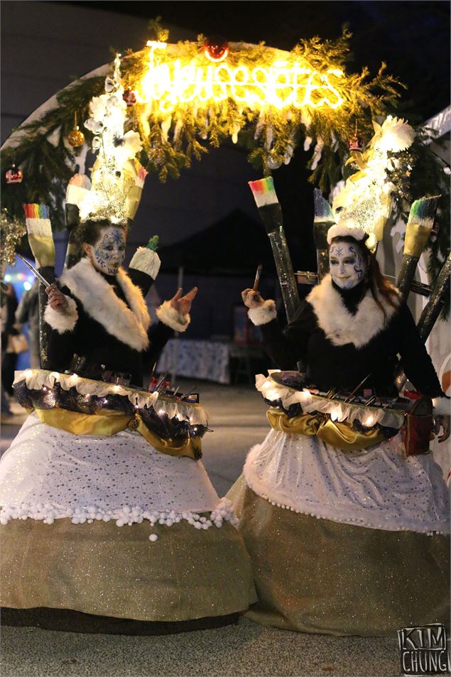 Les reines des pinceaux_Plagne-Montalbert - Kim Chung