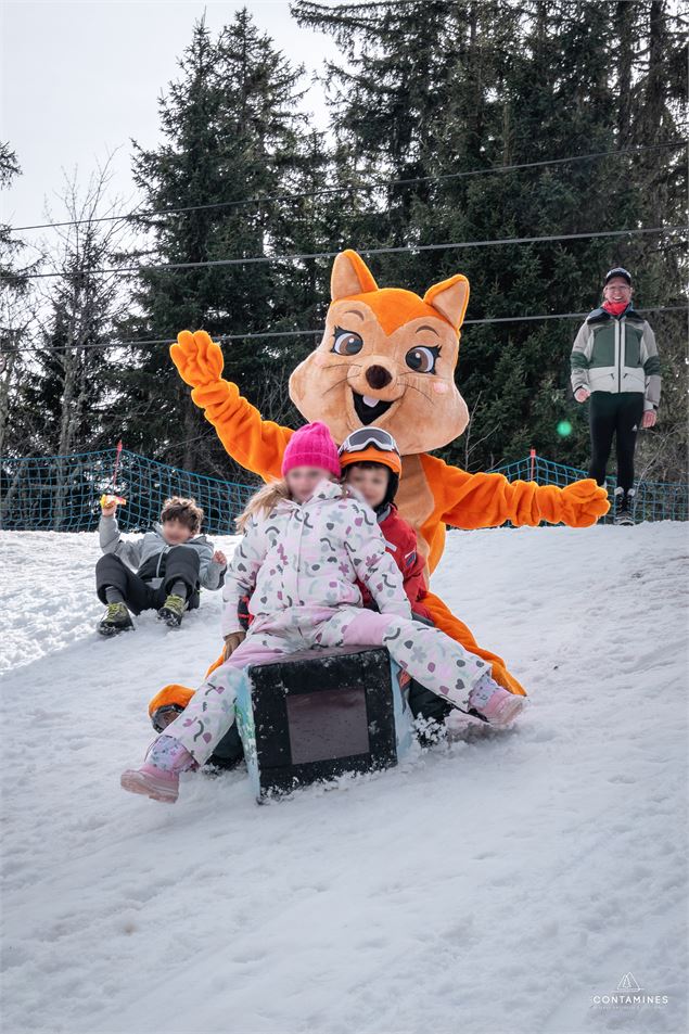 Animation bonhomme de neige_Les Contamines-Montjoie