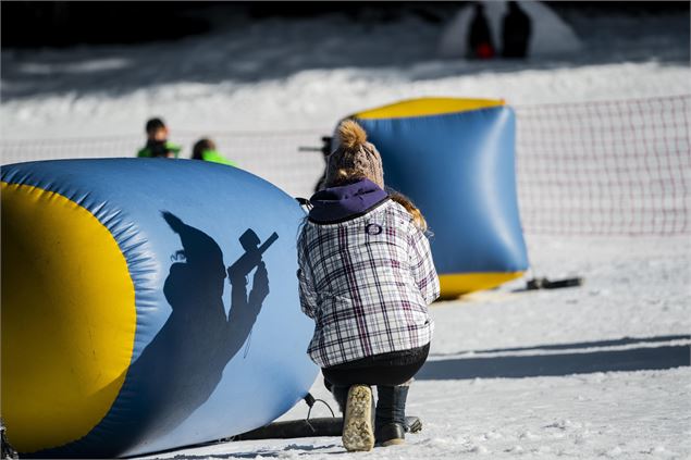 Laser game sur neige - Châtel Tourisme
