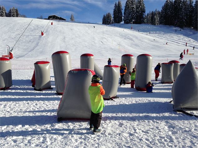 Laser game sur neige - Châtel Tourisme