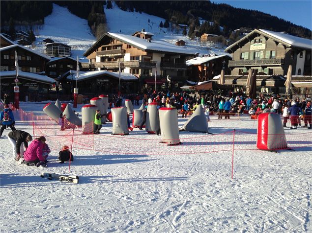 Laser game sur neige - Châtel Tourisme