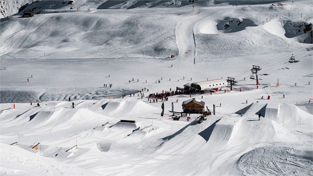 Snowpark Contest à Val d'isère - Yann Allègre