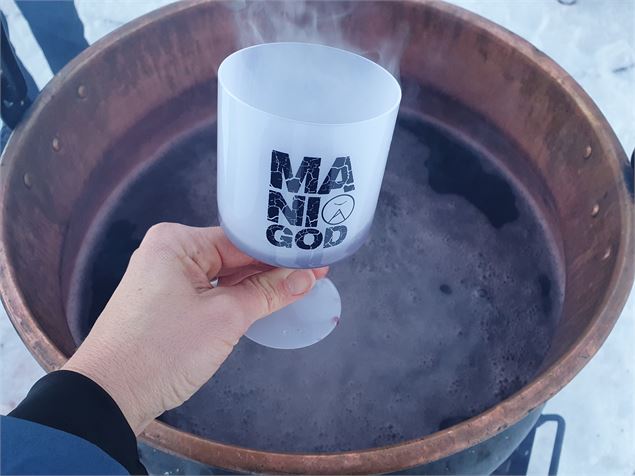 Pot d'accueil hivernal - OT Manigod / M.Sauvage