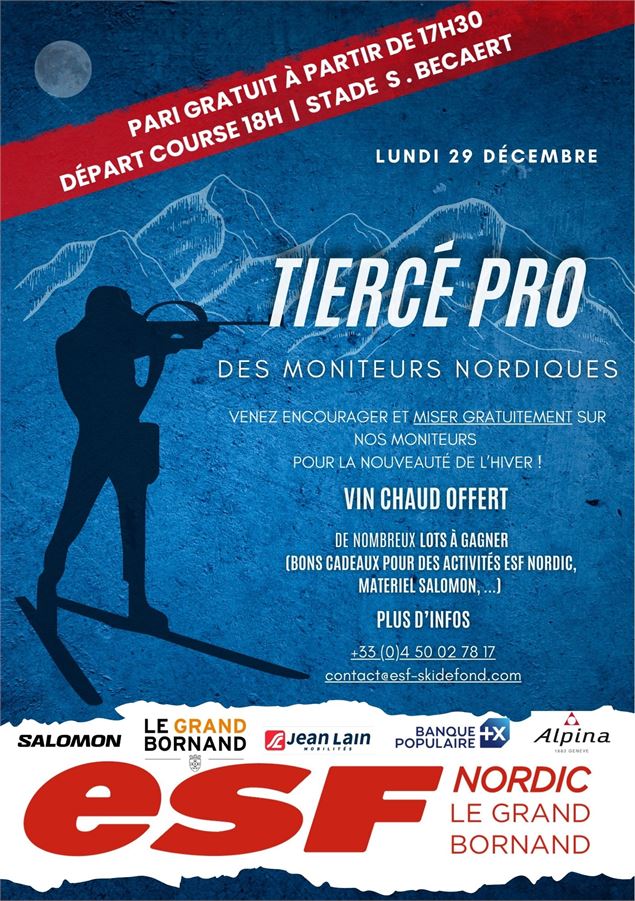 Tiercé pro des moniteurs de l'ESF Nordic_Le Grand-Bornand