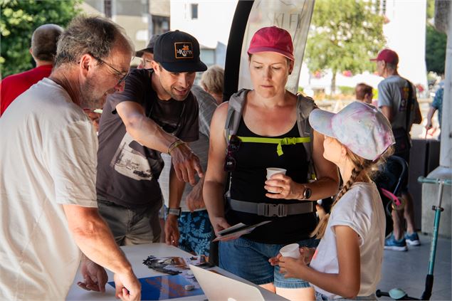 Echanges avec 2 Ski Fly / parapente - OT Samoëns