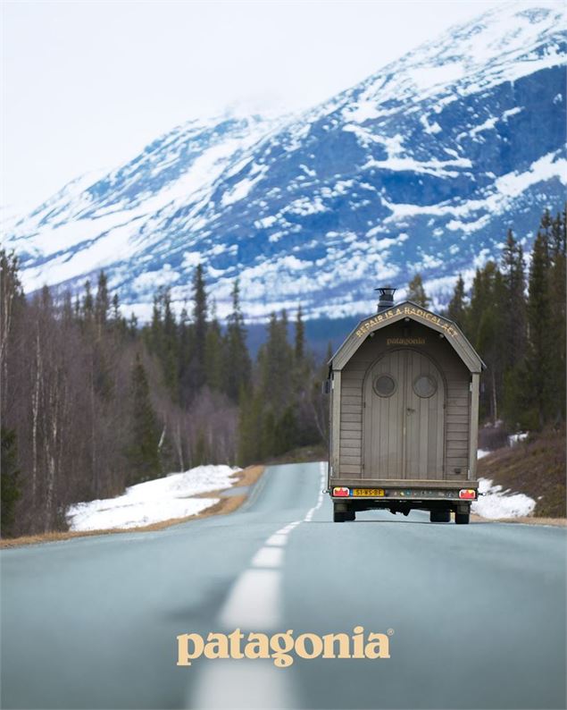 La roulotte à réparer - Patagonia