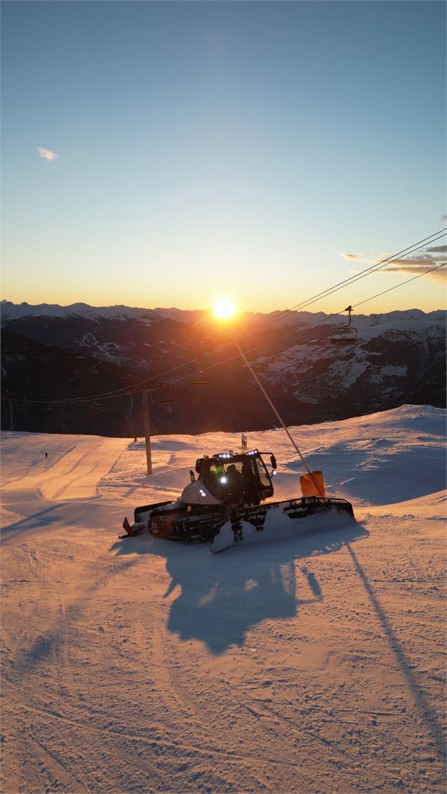 Dans les coulisses du damage_La Rosière - Montvalezan