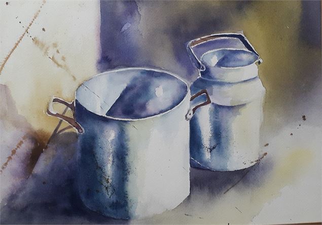 Exposition de peintures_Bâgé-le-Châtel - Danièle Piron