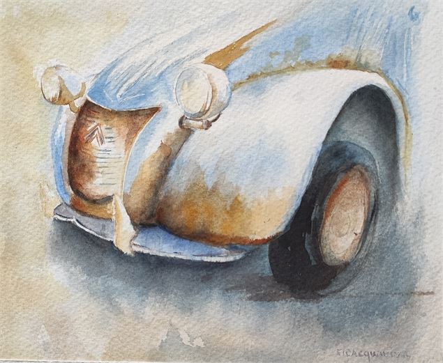 Exposition de peintures_Bâgé-le-Châtel - Danièle Piron