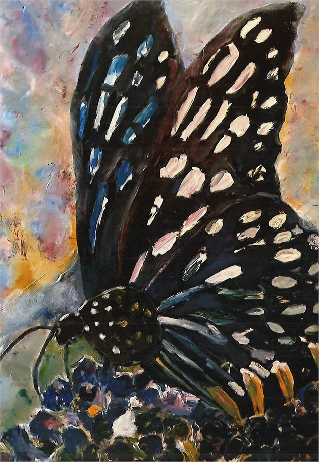Exposition de peintures_Bâgé-le-Châtel - Mireille Gounon