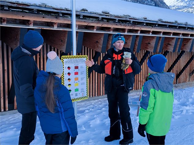 Les drapeaux risques avalanche - B. Filliol OTHMV