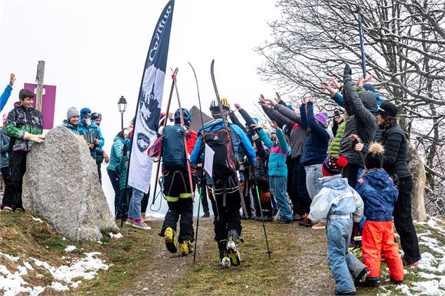 Arrivée des coureurs - Contrefish