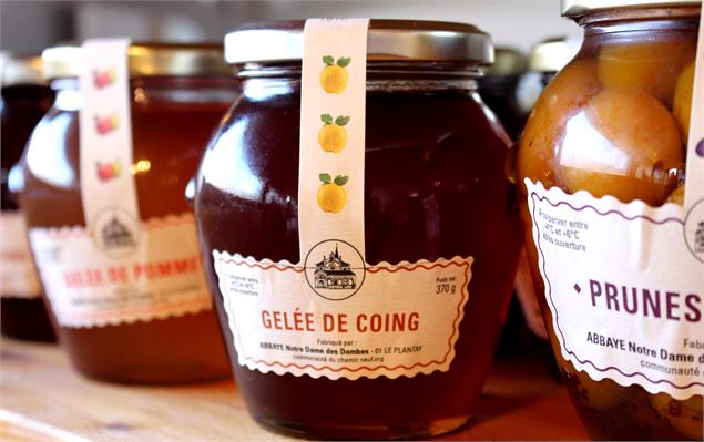 Fruits et gelée - L'Abbaye Notre Dame des Dombes