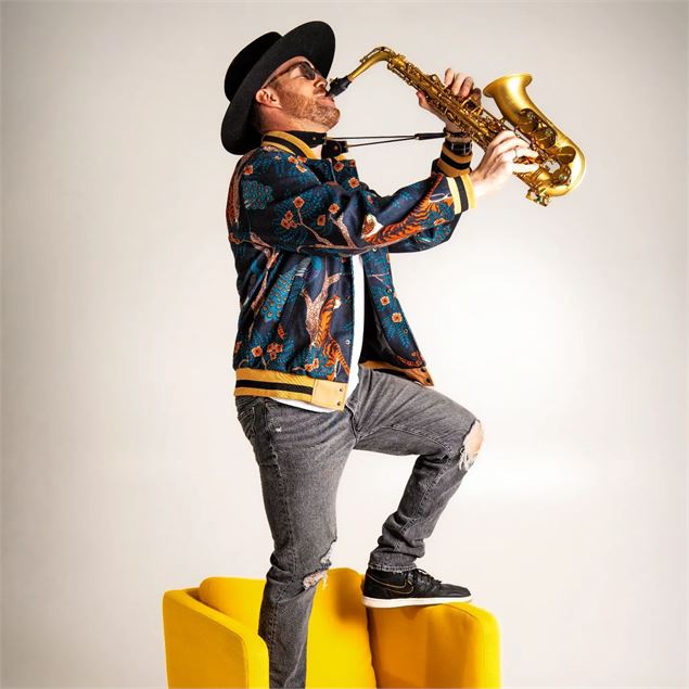 Sax Appeal en Live dans la télécabine_Crest-Voland - ©Wiloutdoor - SPL Crest-Voland Cohennoz