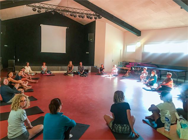 Groupe de méditation - Yannick Bellissand