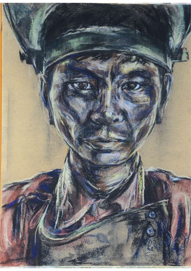 MINEUR AU TABLIER - ©artkerpanm