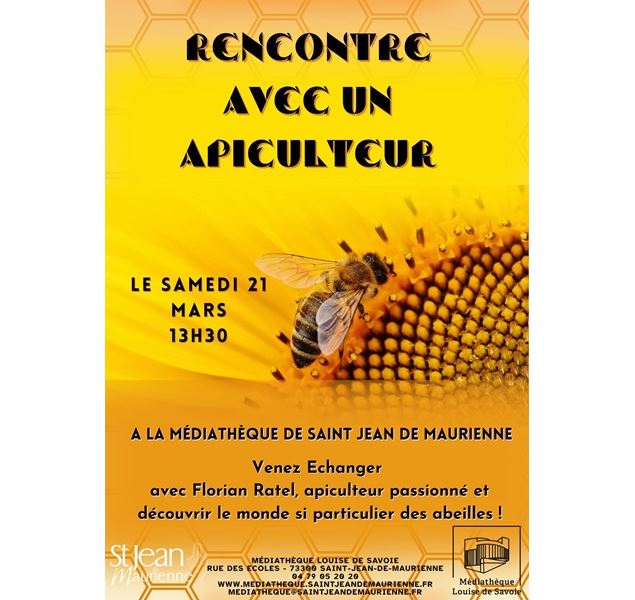 Affiche Rencontre Florian RATEL - CCHMV