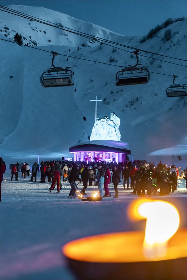 Bénédiction des skieurs - JF Vuarand