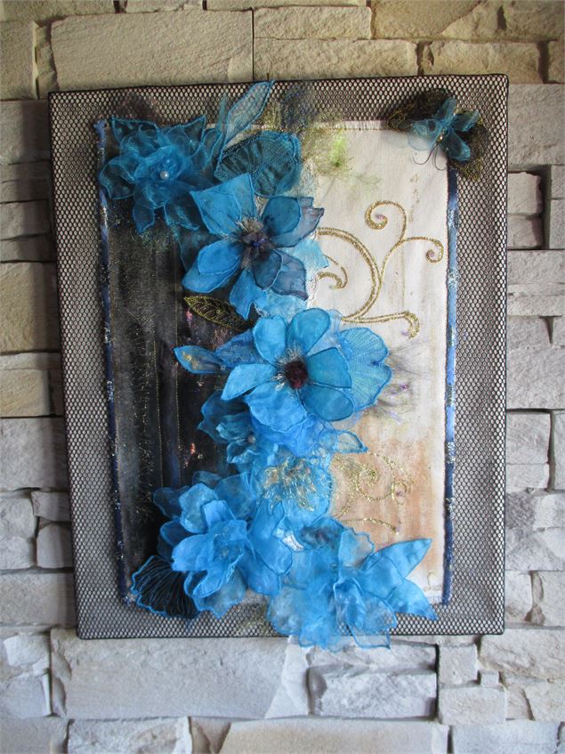 Bleu turquoise - Laurette Reviron