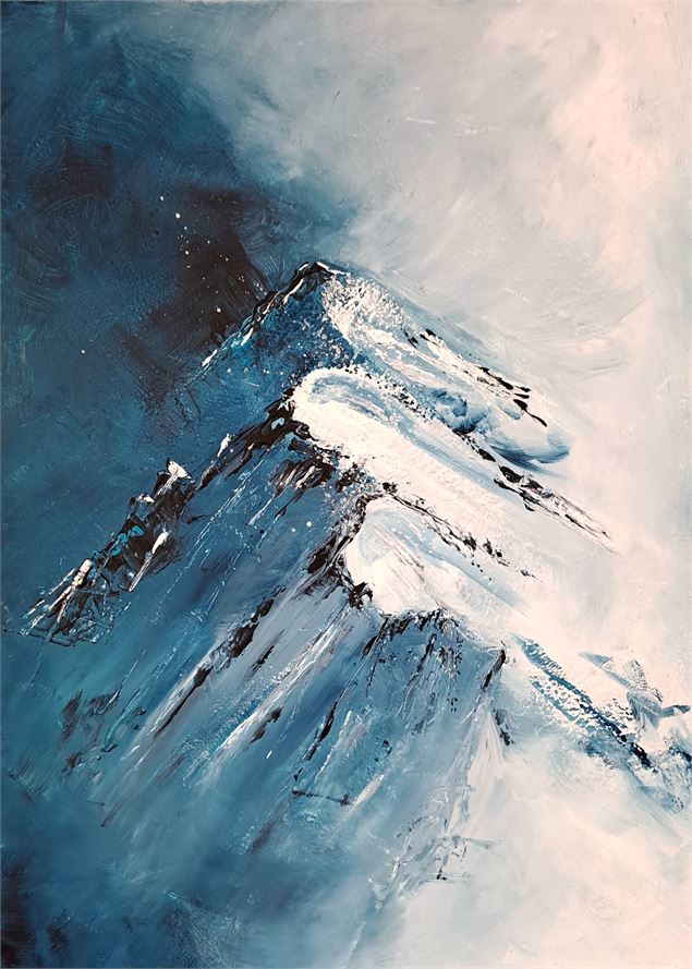 Exposition de Linday JAY - Aquarelles et Peintures à l'huile - Galerie d'art Barbara Thollot_Samoëns