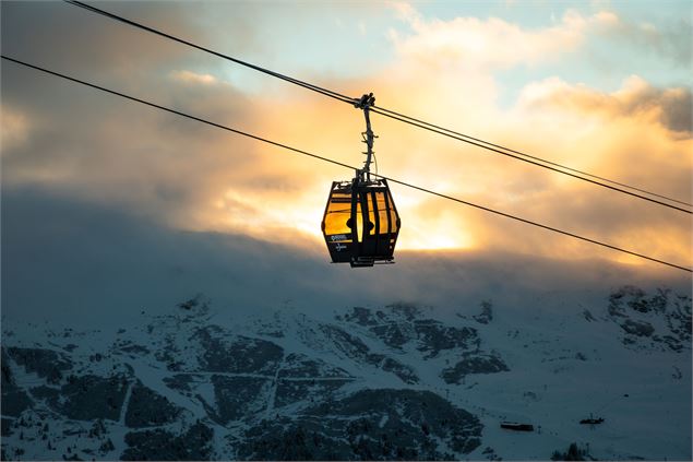 Télécabine de la Saulire - Méribel Tourisme