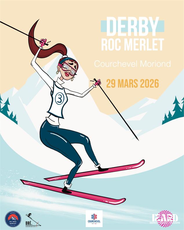 Derby du Roc Merlet. Since 1982_Courchevel - Claire Bastian