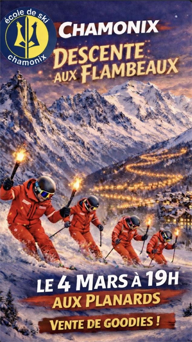 Descente aux flambeaux_Chamonix-Mont-Blanc