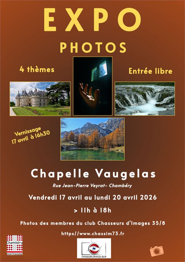 Exposition photos du club chasseurs d'images 35/8_Chambéry - Chasseurs d'images 35/8 2026