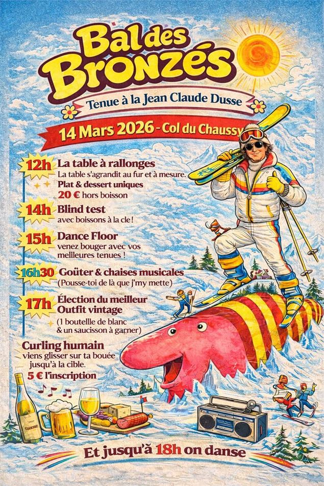 Affiche Bal des bronzés - Grand Coin