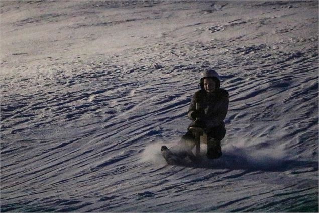 Luge party - © OT Saint Sorlin d'Arves - V Bellot-Mauroz