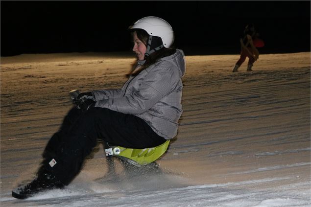Luge party - © OT Saint Sorlin d'Arves - V Bellot-Mauroz