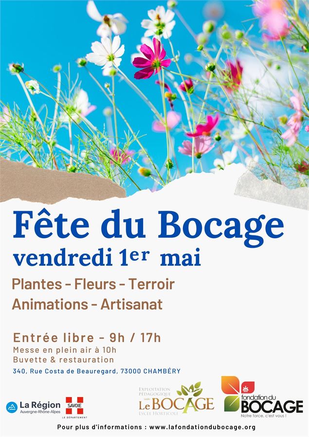 Affiche - Fondation du Bocage