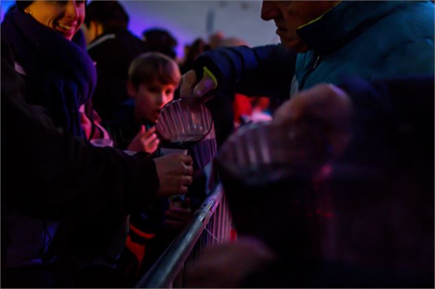 Pot de bienvenue aux Gets_Les Gets