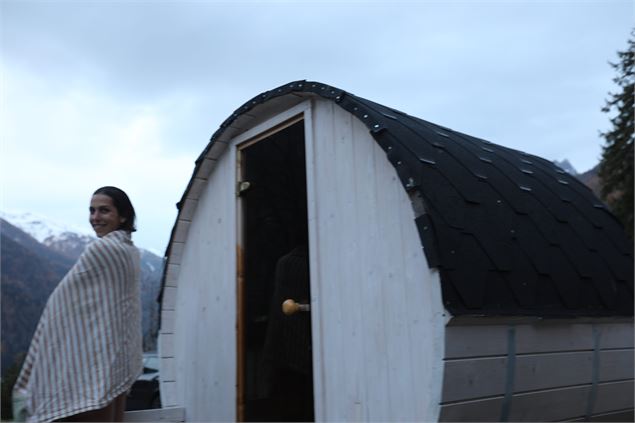 Sauna mobile  - Sara Iglesias – The Sauna Wagon