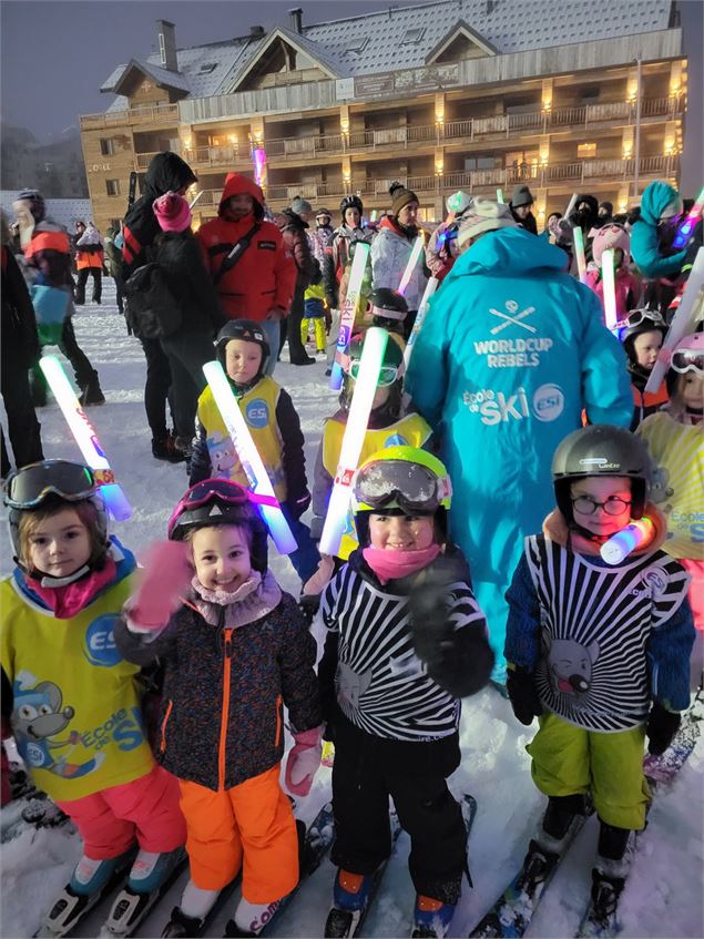 Descente aux flambeaux ESI_La Toussuire