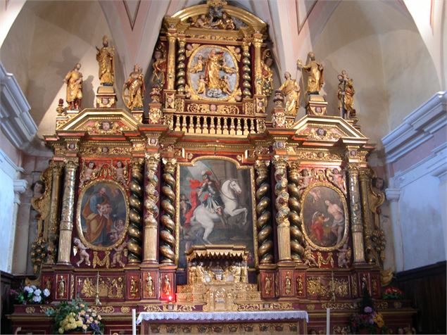 Saint-Martin-de-Belleville, Eglise Saint-Martin ) - © KM - fondation-facim.fr