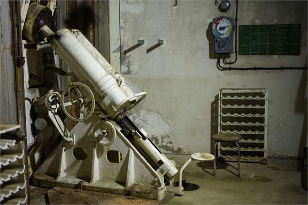 Armement fort Saint Gobain MTA Fort Saint-Gobain - © M. Colliot-Thélène - Fondation Facim