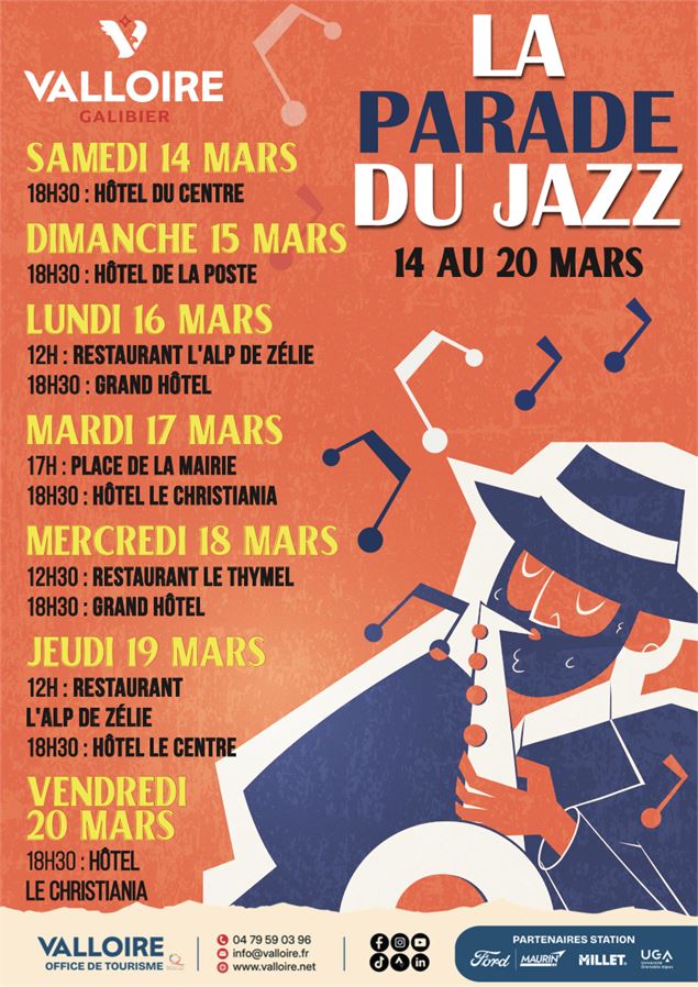 La Parade du Jazz !_Valloire - Marie Collomb / Valloire Tourisme